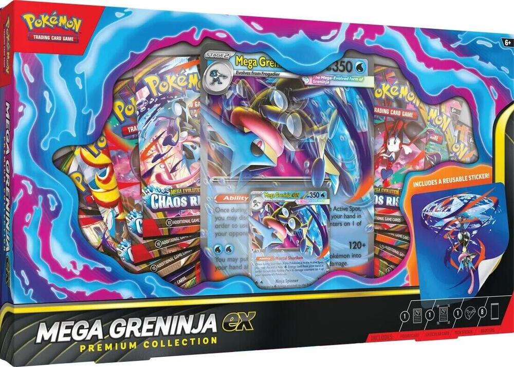 Mega Greninja Ex Box